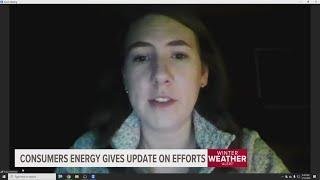 Consumers Energy provides update on overnight power outages
