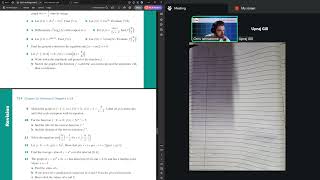 Math Methods Cambridge U3&4 Chapter Review