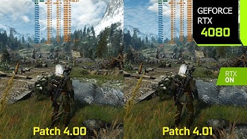 The Witcher 3 Next-Gen PC - Patch 4.00 vs Patch 4.01 Performance/Graphics | RTX 4080 | i7 10700F