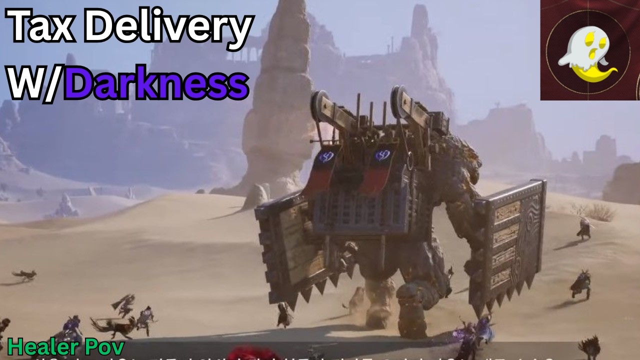 Throne and liberty Tax Delivery | Poachedッ & Darkness VS. everyone