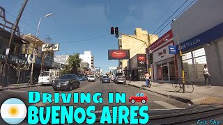 Driving in Buenos Aires (from Ciudadela to Haedo)