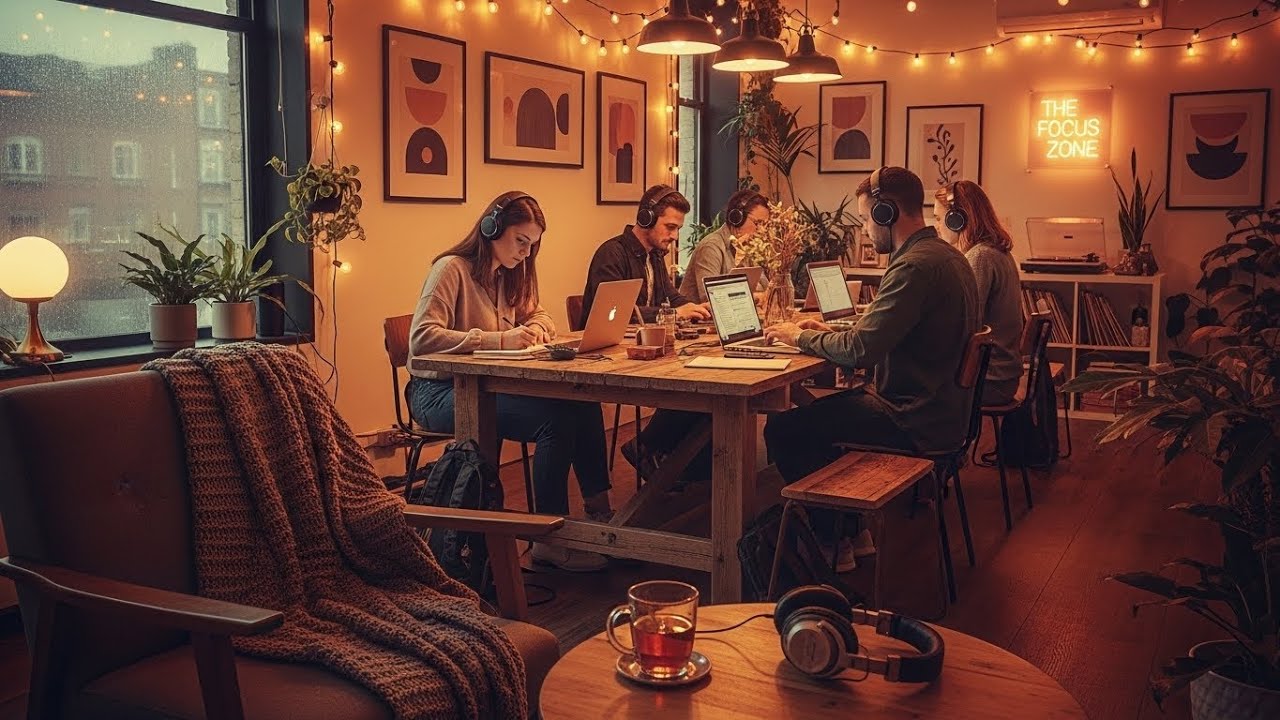 The Focus Zone Lo Fi for Co Working Vol  7