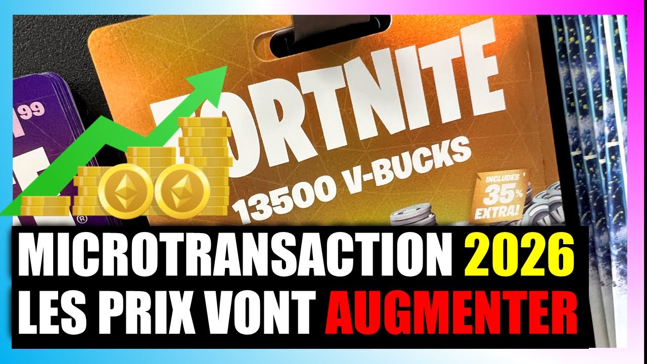 Les prix des microtransactions, et non ceux des jeux, vont augmenter en 2026
