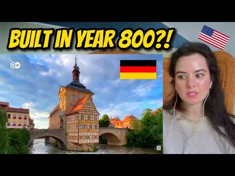 Americans Girl Reacts: Half-timbered Houses and Narrow Alleyways: The Middle Ages in Germany