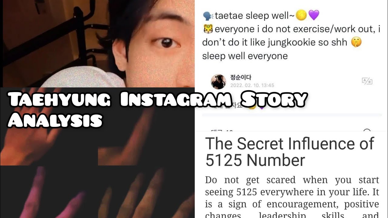 Taekook Analysis: Taehyung Instagram Story And Weverse Comment | Was There Anyone Beside Tae?
