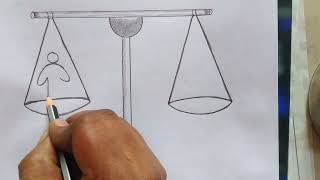 How to draw Gender Equality drawing | How to draw Gender Equality creative drawing ||