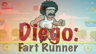 Diego: Fart Runner - The iOS & Android Game App screenshot 1