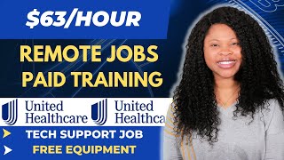 United Healthcare Work From Home | Help Desk | WFH Jobs (No Degree)