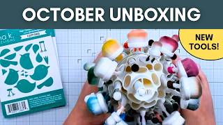 Gina K Designs Oct Release + Brush Bucket Booster Set Up & Unboxing!
