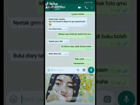 Prang ke mantan mlah di vc ...