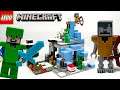 LEGO Minecraft 2023 The Frozen Peaks 21243 Speed Build &amp; Review