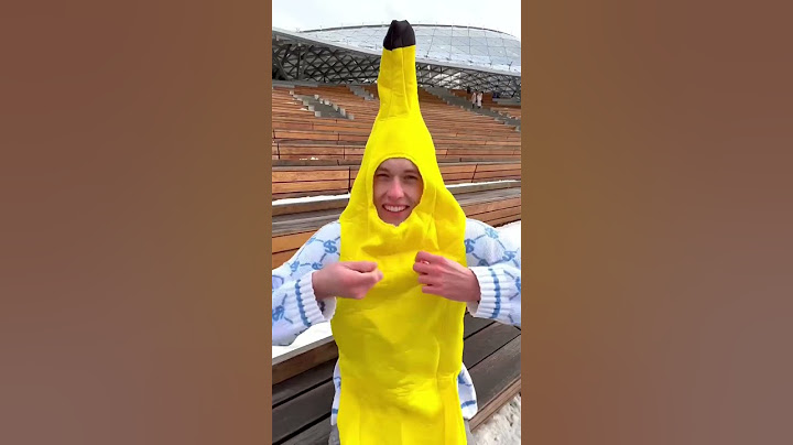 Банан без костюма😱