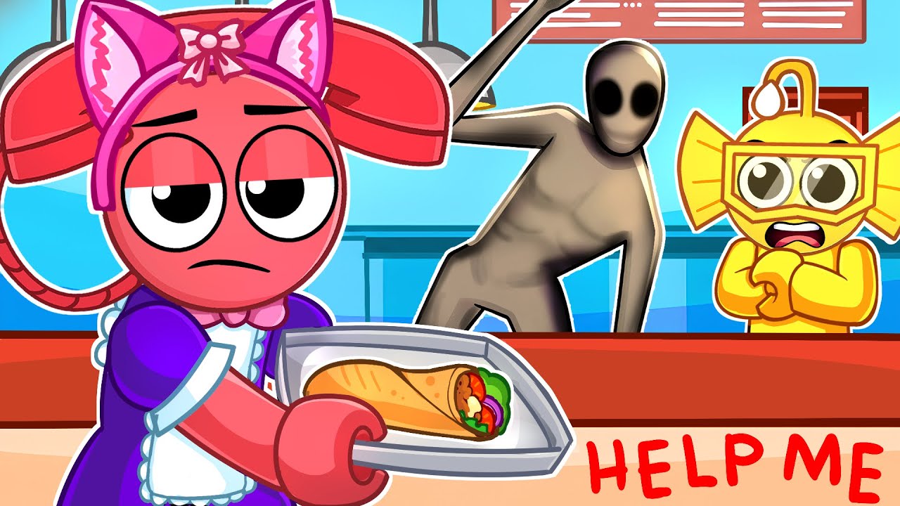 Working At The WEIRDEST SHAWARMA CAFE In Roblox!