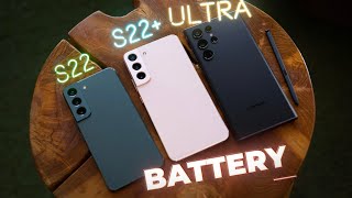 S22 Ultra vs S22+ vs S22: Performance and Battery Life Comparison