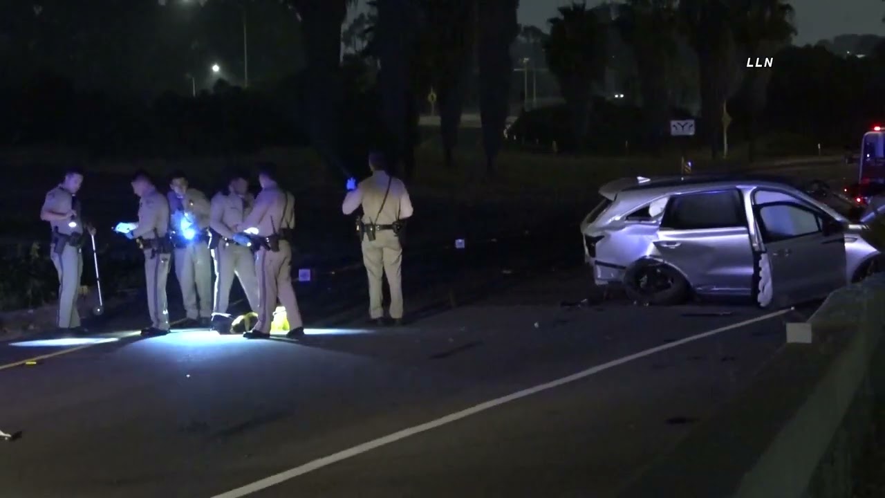 Driver Ejected & Killed Flying Off 105 Landing On 405 INGLEWOOD, CA 6
