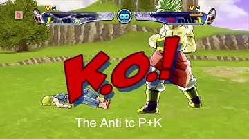 1 - How to become a top player in the fighting game Budokai 3 : P+K counter and Back up