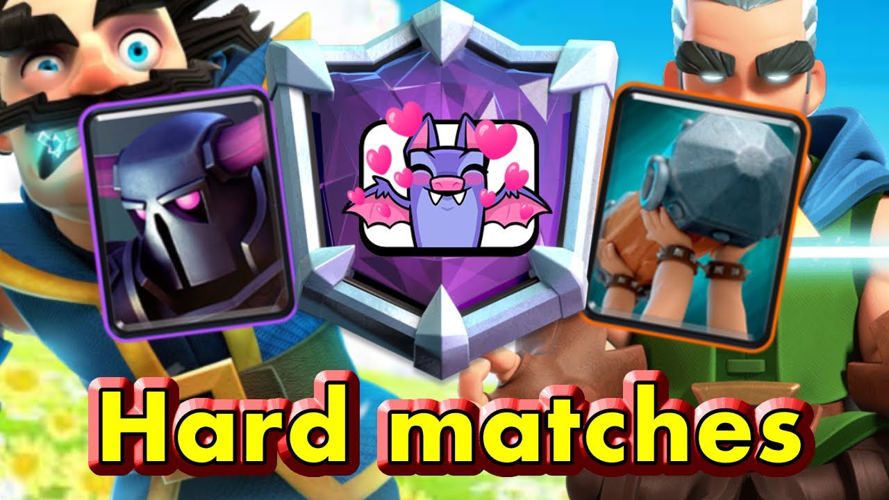 Hard matches with PEKKA Bridge Spam with Magic Archer 🥰Clash Royale YouTube
