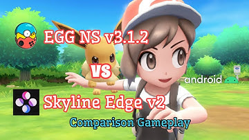 Skyline Edge v2 VS EGG NS v3.1.2 | Boot Time + Gameplay Comparison | Nintendo Switch on Android