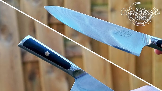 Keemake Chef's Knife Review - Sunnecko - Chinese knives 