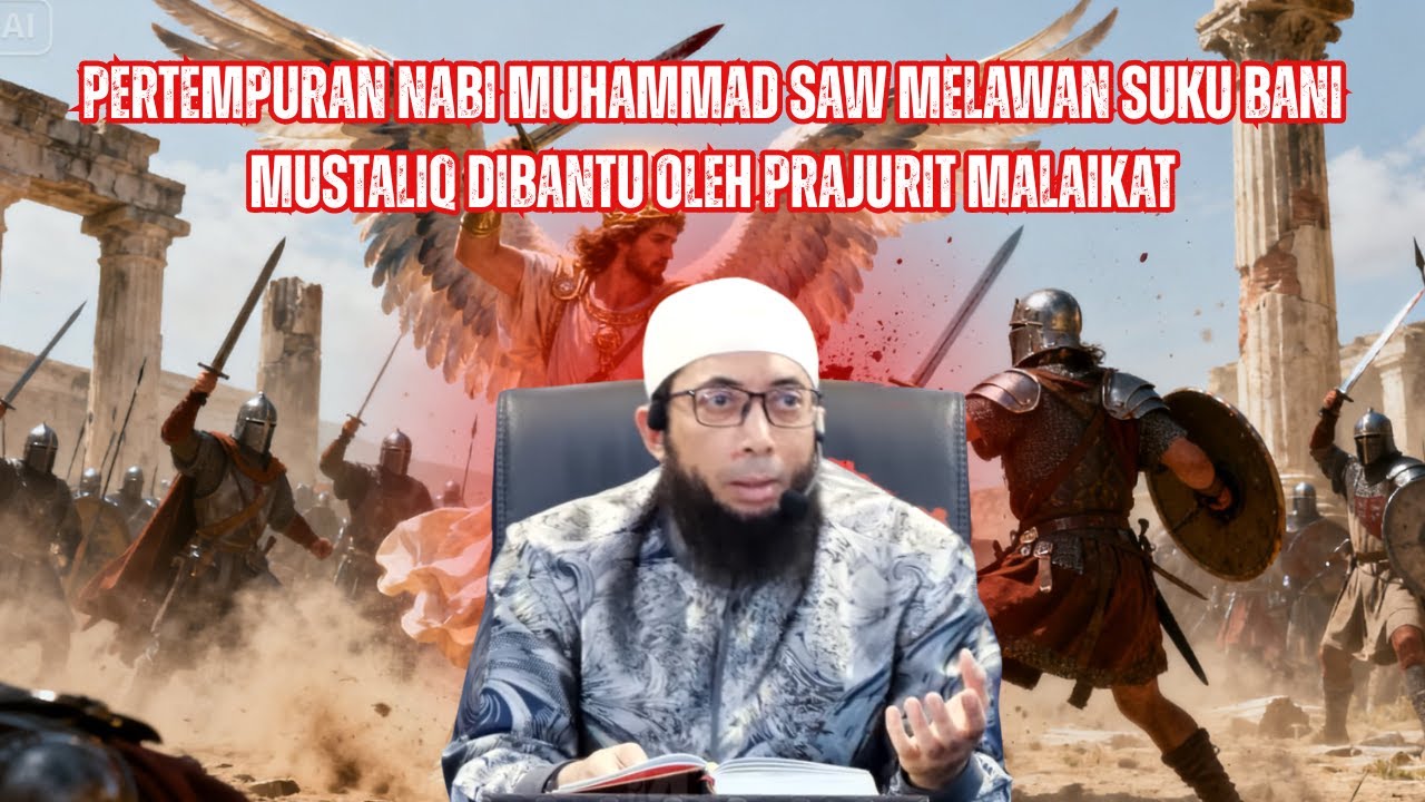 Pertempuran Nabi Muhammad SAW Melawan Suku Bani Mustaliq Dibantu Oleh Prajurit Malaikat❗⚔️|Khalid B