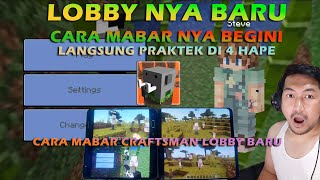 Lengkap Cara Mabar Minecrafts Craftsman Lobby Baru Update Terbaru