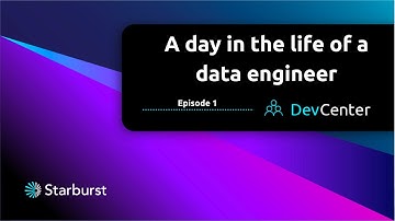 A day in the life of a data engineer: Episode 1