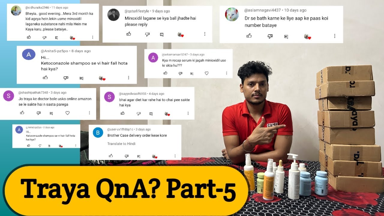 Traya Hair Review Hindi Minoxidil Kab Tak Lagana Chahiye Traya Hair