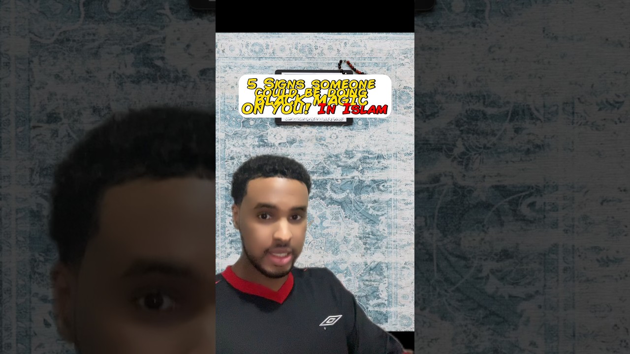 5 Signs someone could be DOING BLACK MAGIC ON YOU IN ISLAM!😱☪️ 