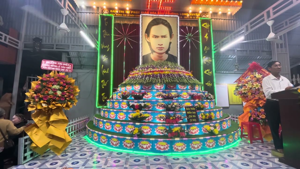 PGHH phường long xuyên  kính mừng Đại Lễ Đản sinh lần thứ 106  của Đức Huỳnh Giáo Chủ PGHH