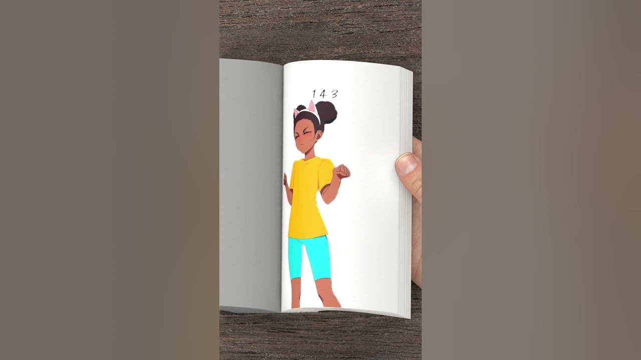 Sad Cat Dance Amanda the Adventurer Flipbook#shorts #amanda - YouTube