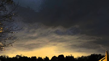 Canon Powershot SX-40 HS HD CHDK Time Lapse - Night Clouds