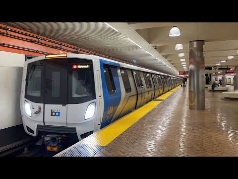 Bay Area Rapid Transit [BART] Trains @ Powell Street (4/26/22)