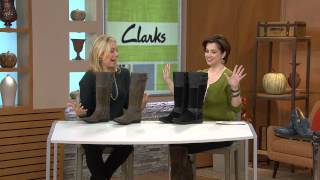 Clarks Tall Shaft Suede Boots - Whistle Woven with Jacque Gonzales screenshot 5