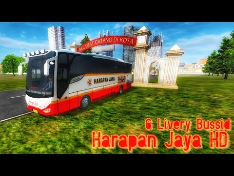 Livery Bussid Po Harapan Jaya Hd By Blahbloh Youtube