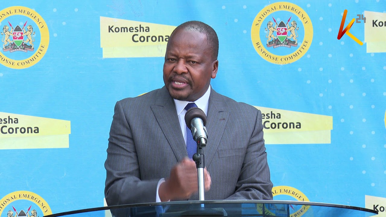 CS Kagwe warns hospitals from administering vaccines to people not in the priority list for phase 1