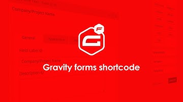 Gravity forms shortcode tutorial