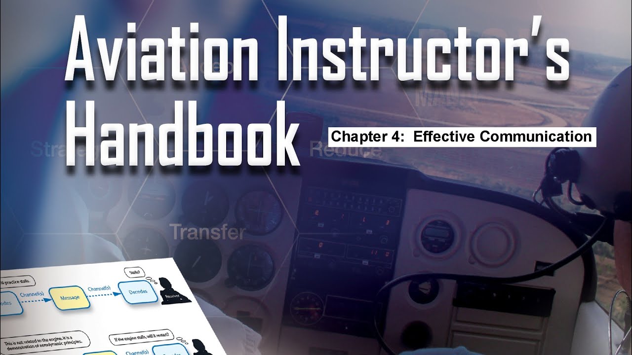 Chapter 4 Effective Communication Aviation Instructor's Handbook