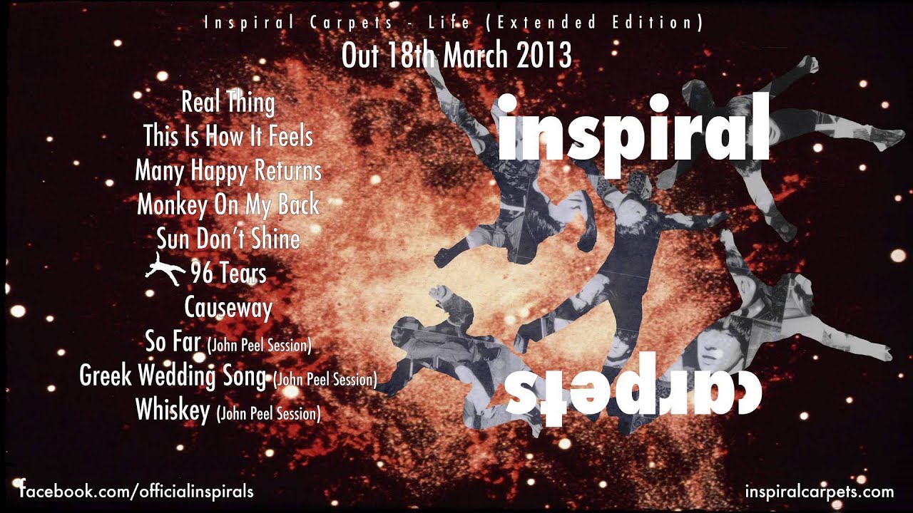 Inspiral Carpets Life Extended Edition Album Sampler Youtube