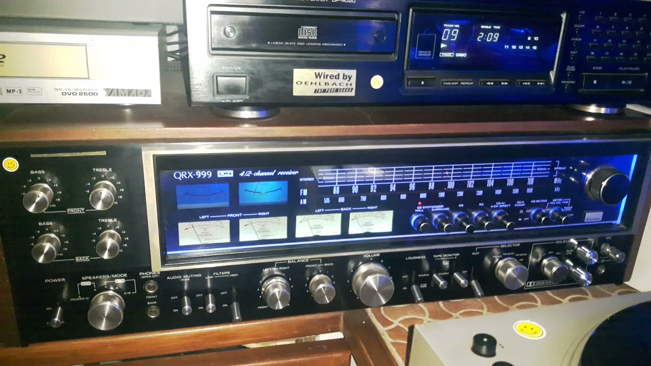 HI-FI vintage monster receiver SANSUI QRX -999 QuadrophonicQuad