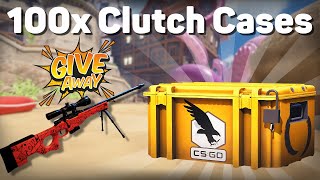 Opening 100 Clutch Cases In CS2 - 5% Trade Up HIT!!