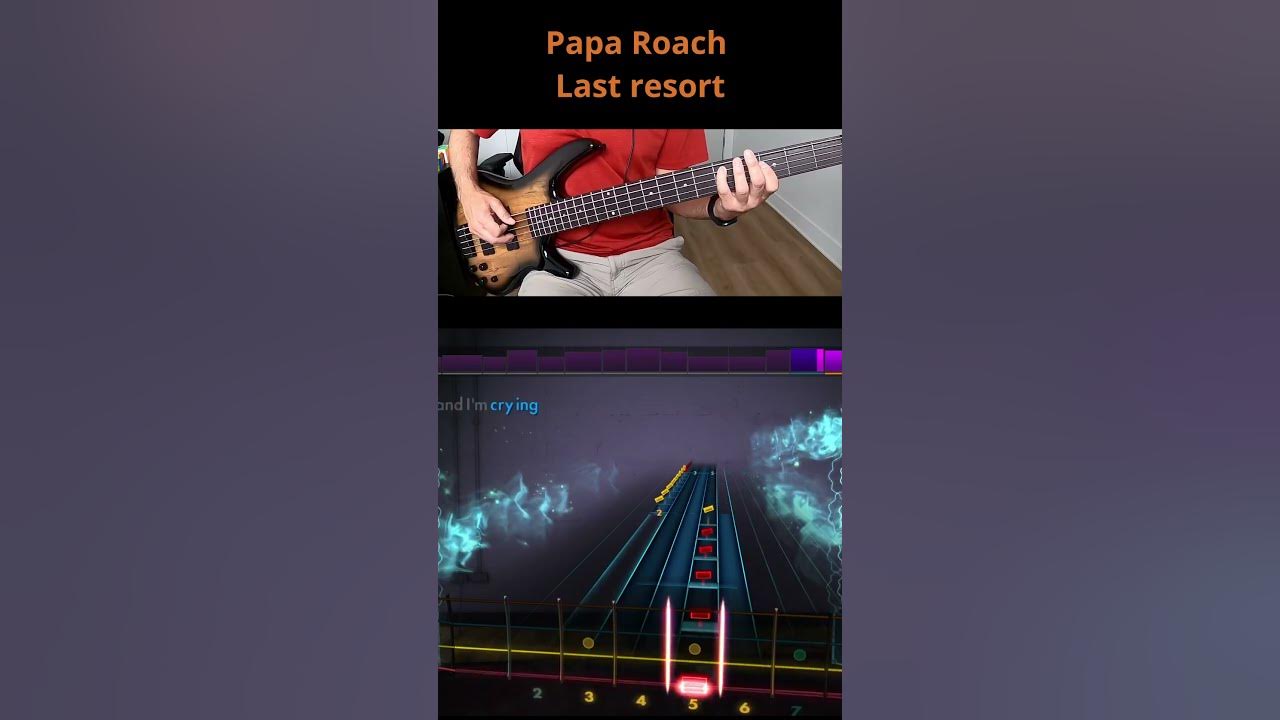 Papa Roach Last resort bass cover (Rocksmith 2014)