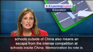 Thousands of Chinese Students Choose American High Schools