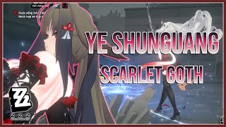 Ye Shunguang Scarlet Goth Skin Mod Showcase Zzz