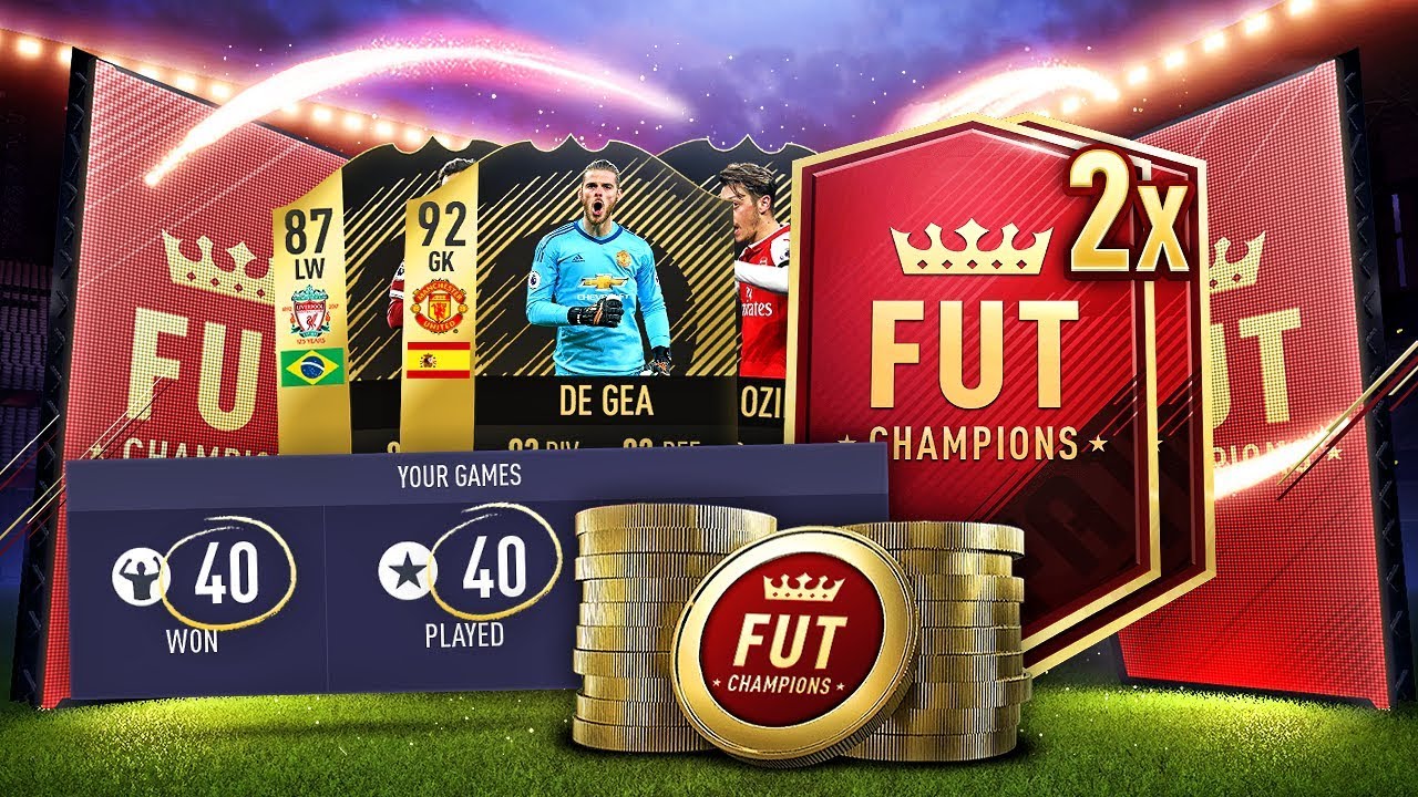 6TH IN THE WORLD 40/40 FUT CHAMPIONS 2x ULTIMATE PACKS!