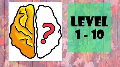 Brain Out Level 1 2 3 4 5 6 7 8 9 10 Walkthrough Solutions | GamePlay