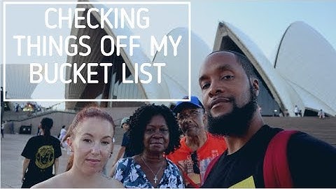 Checking things off my bucket list