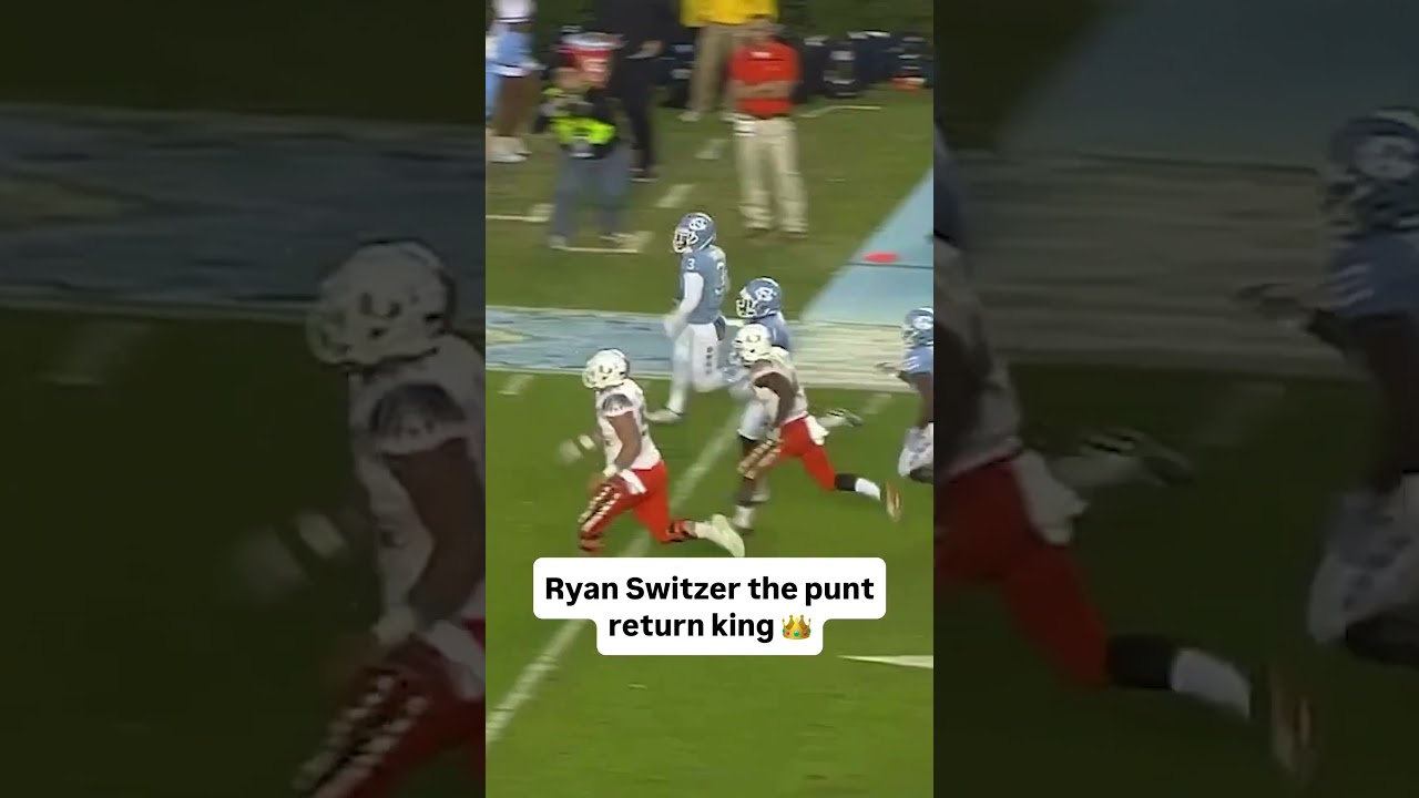 This was Switzer's 7th punt return TD, an ACC record 💨 