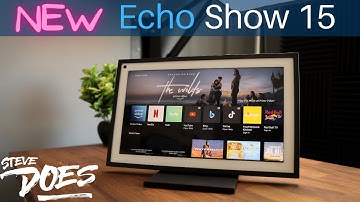 NEW Echo Show 15 - BEYOND Expectations!