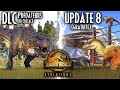 Dcouverte du dlc prdateurs du crtac  update 8 gratuite  nouveaux dinosaures nouvelles dcos