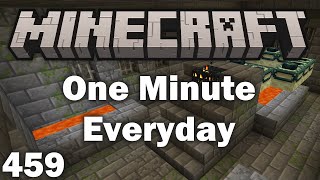 Playing Minecraft for 1 Minute Everyday - Day 459
